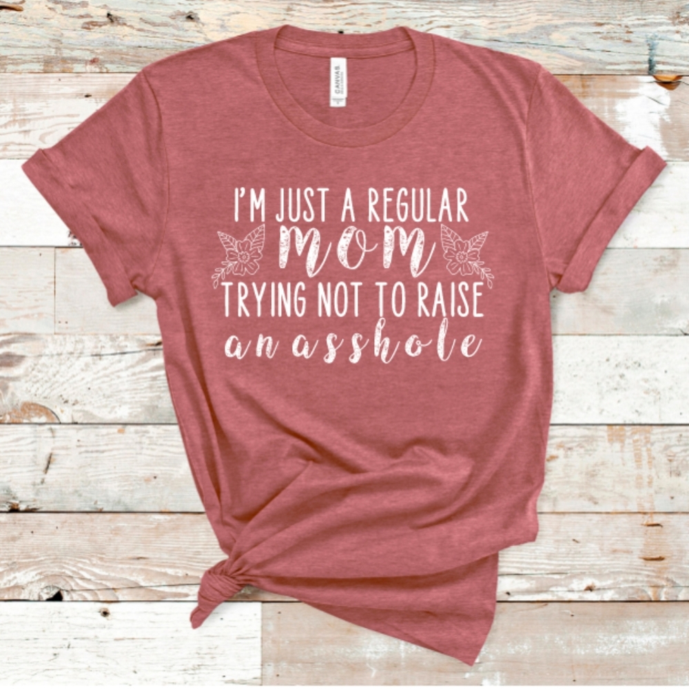 Boutique Dusty Mauve Unisex Mom Mothers Day Tshirt